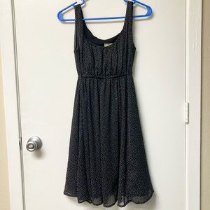 Black & White Dotted Emma & Michele Dress